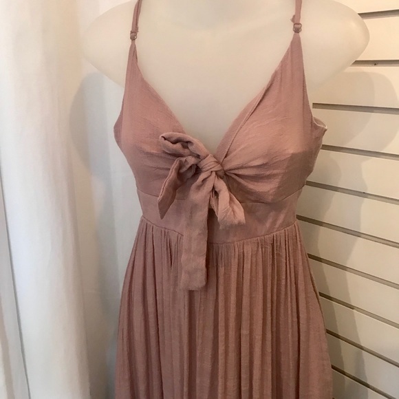 🌸Mauve Keyhole Maxi Slip Dress 🌸 - Picture 4 of 4